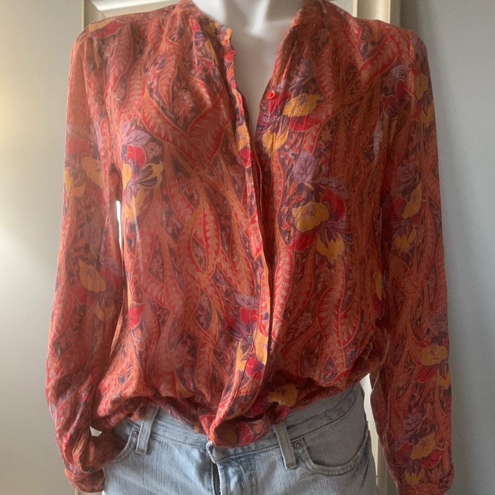 LUCKY BRAND BLOUSE/TUNIC Size MEDIUM